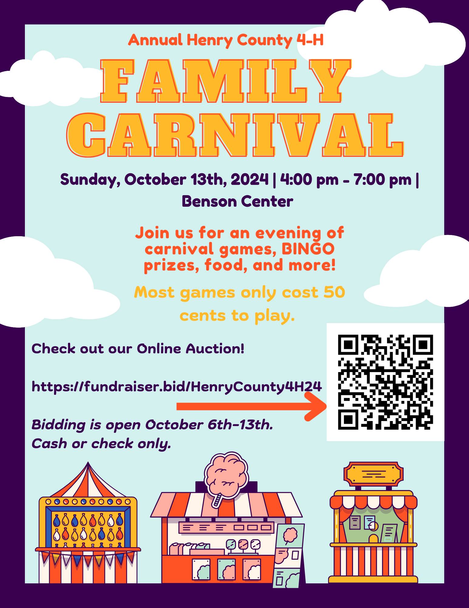 Annual Henry County Family Carnival in Clinton, MO