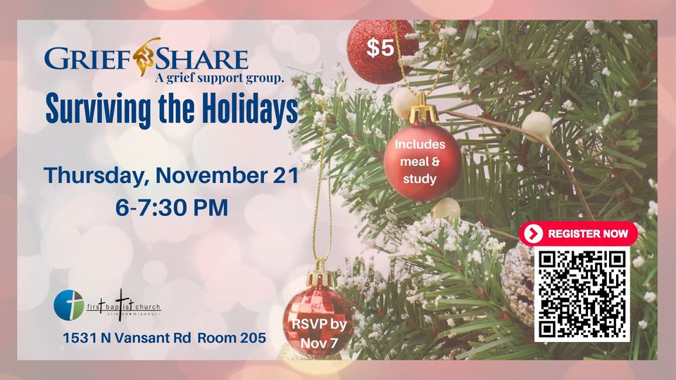 Community and Comfort: GriefShare’s Surviving the Holidays Program